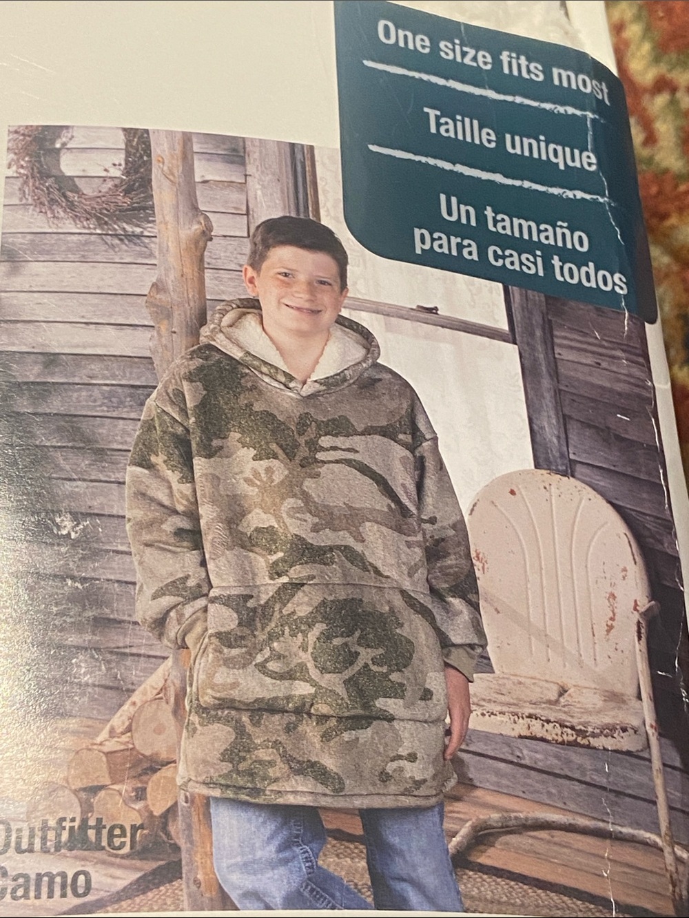 Youth Cozy Hoodie - Outfitter Camo